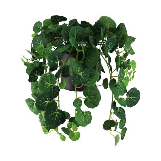 8" Forest Green Artificial Foliage in Brown Pot